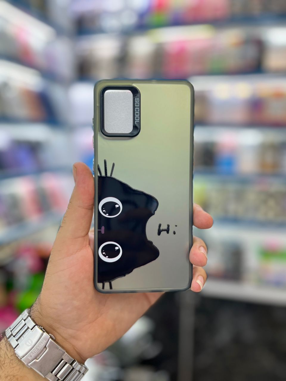 قاب سوکول طرح گربه سامسونگ A12/M12