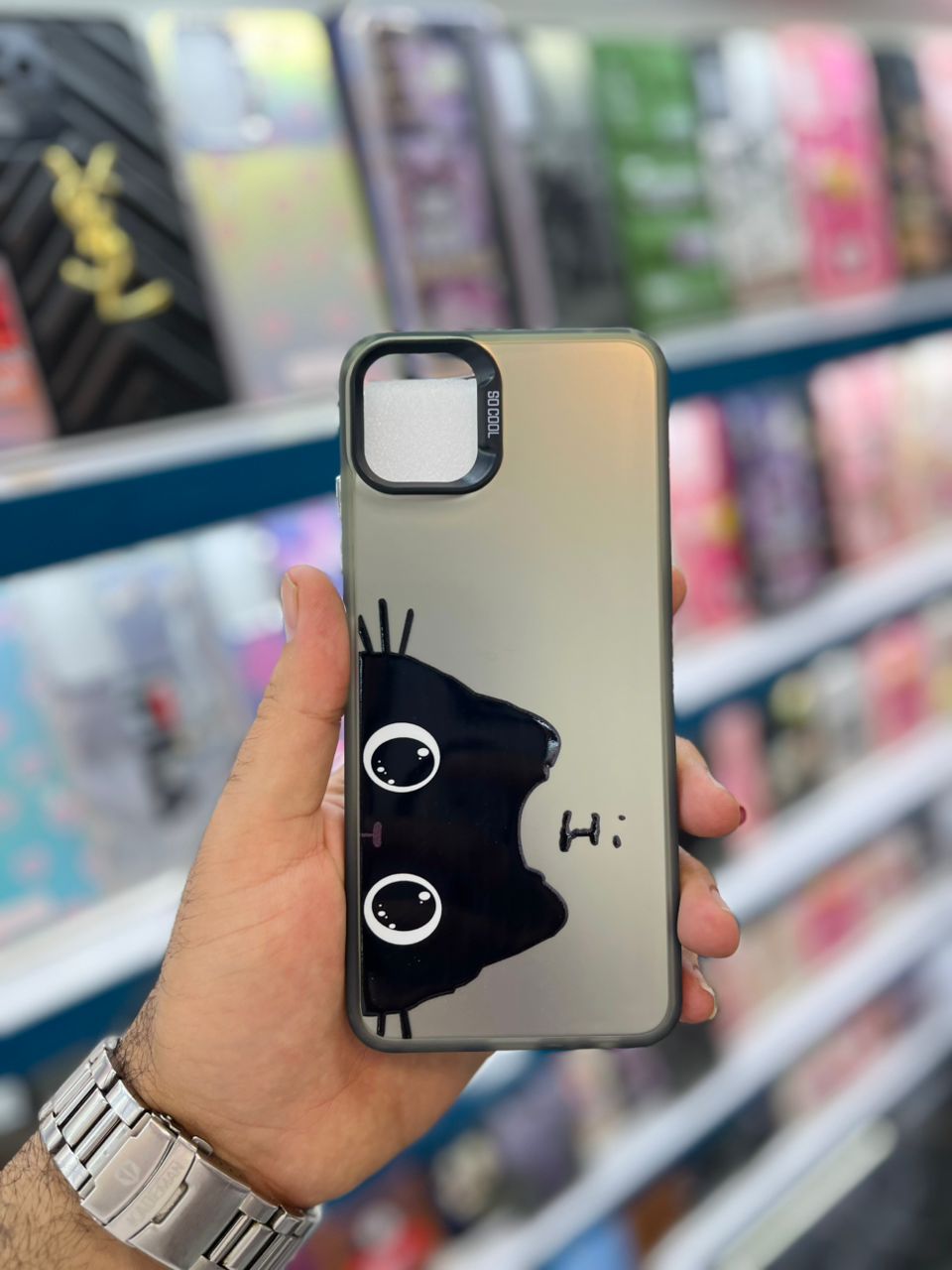 قاب سوکول طرح گربه سامسونگ A06