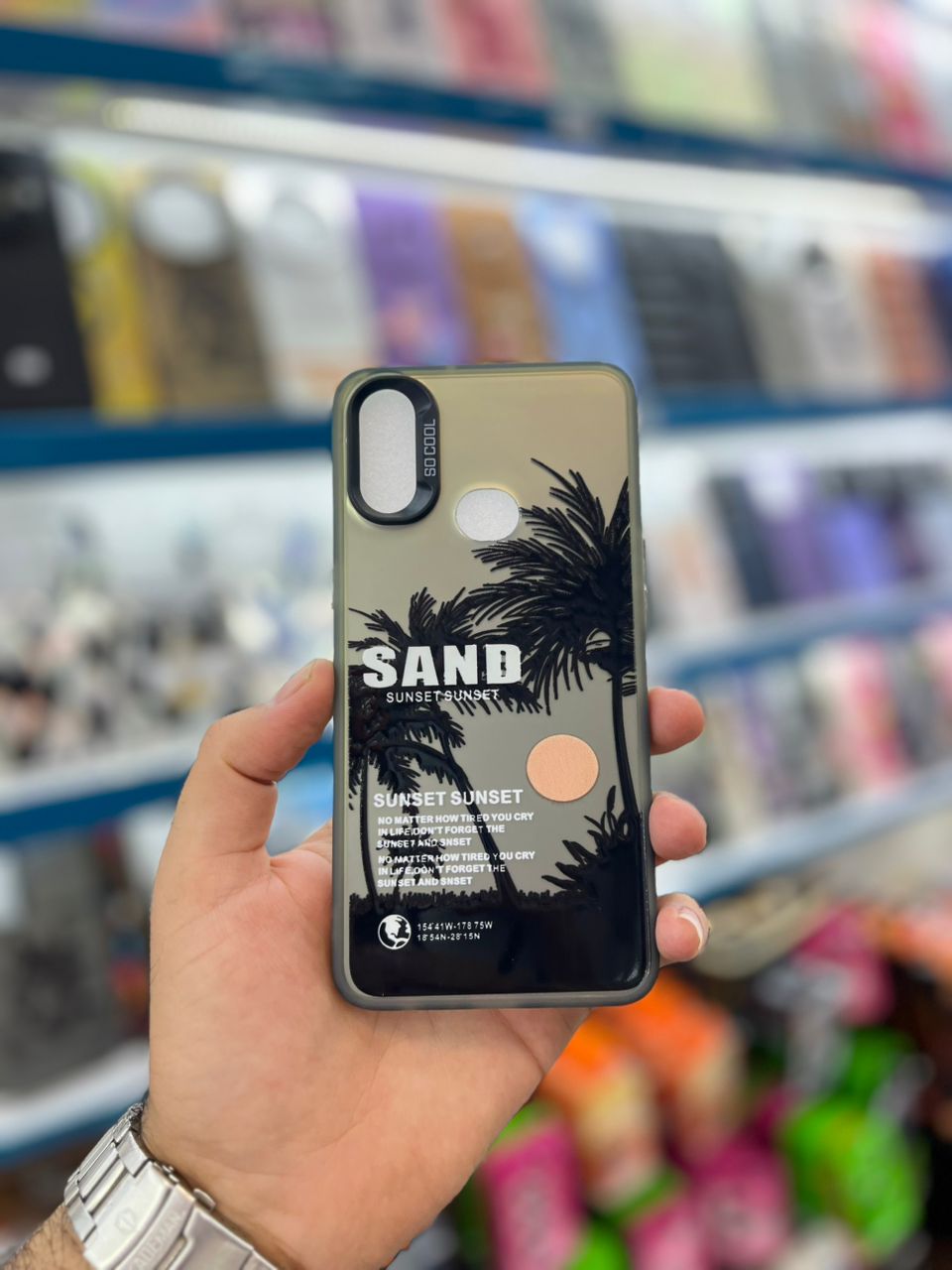 قاب سوکول طرح نخل Sand Andreas سامسونگ A10s