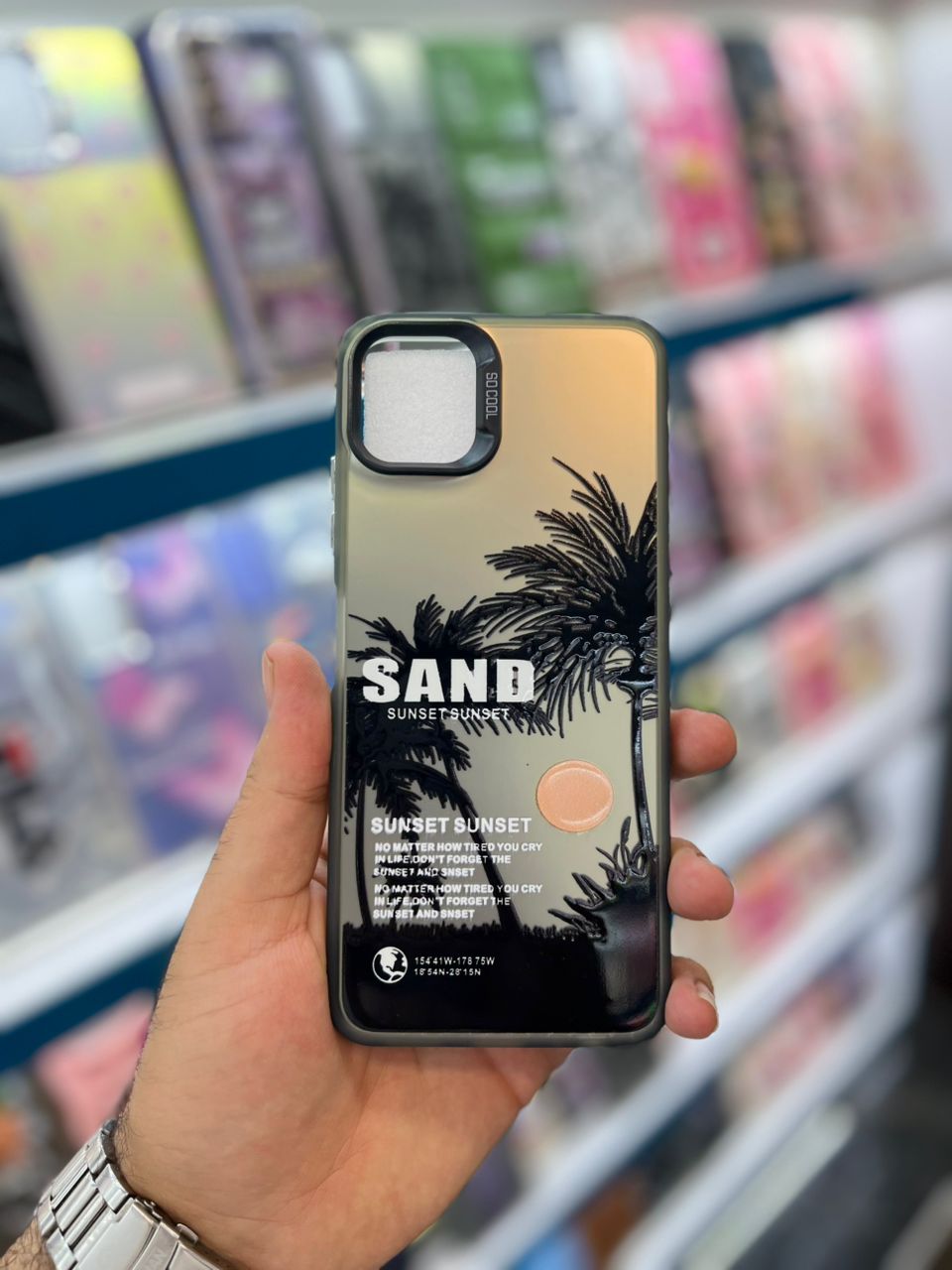 قاب سوکول طرح نخل Sand Andreas سامسونگ A56