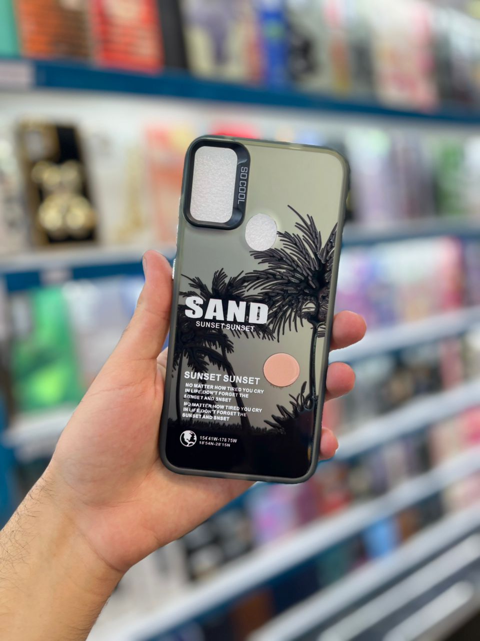 قاب سوکول طرح نخل Sand Andreas سامسونگ A21s