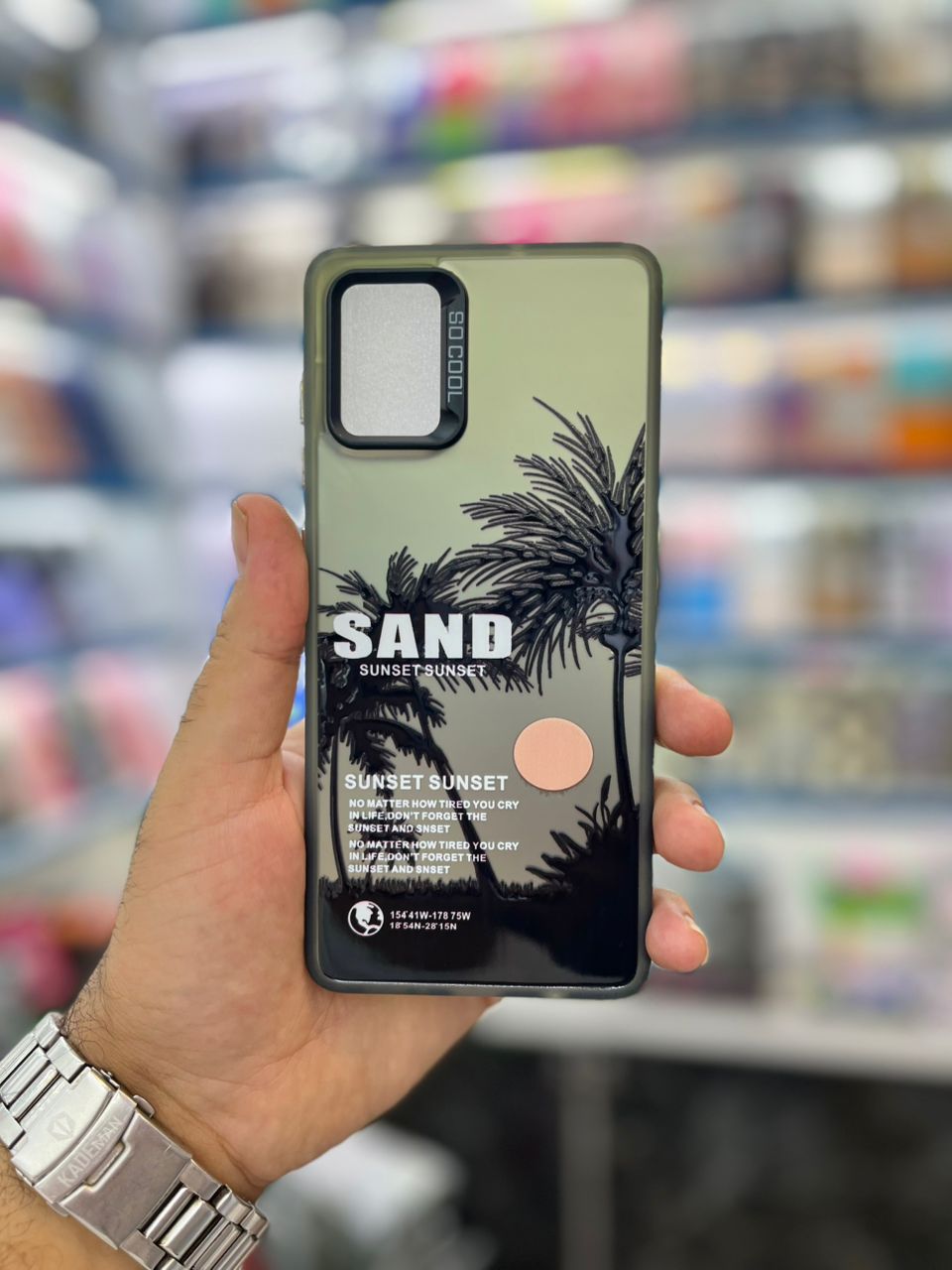 قاب سوکول طرح نخل Sand Andreas شیائومی Poco m3